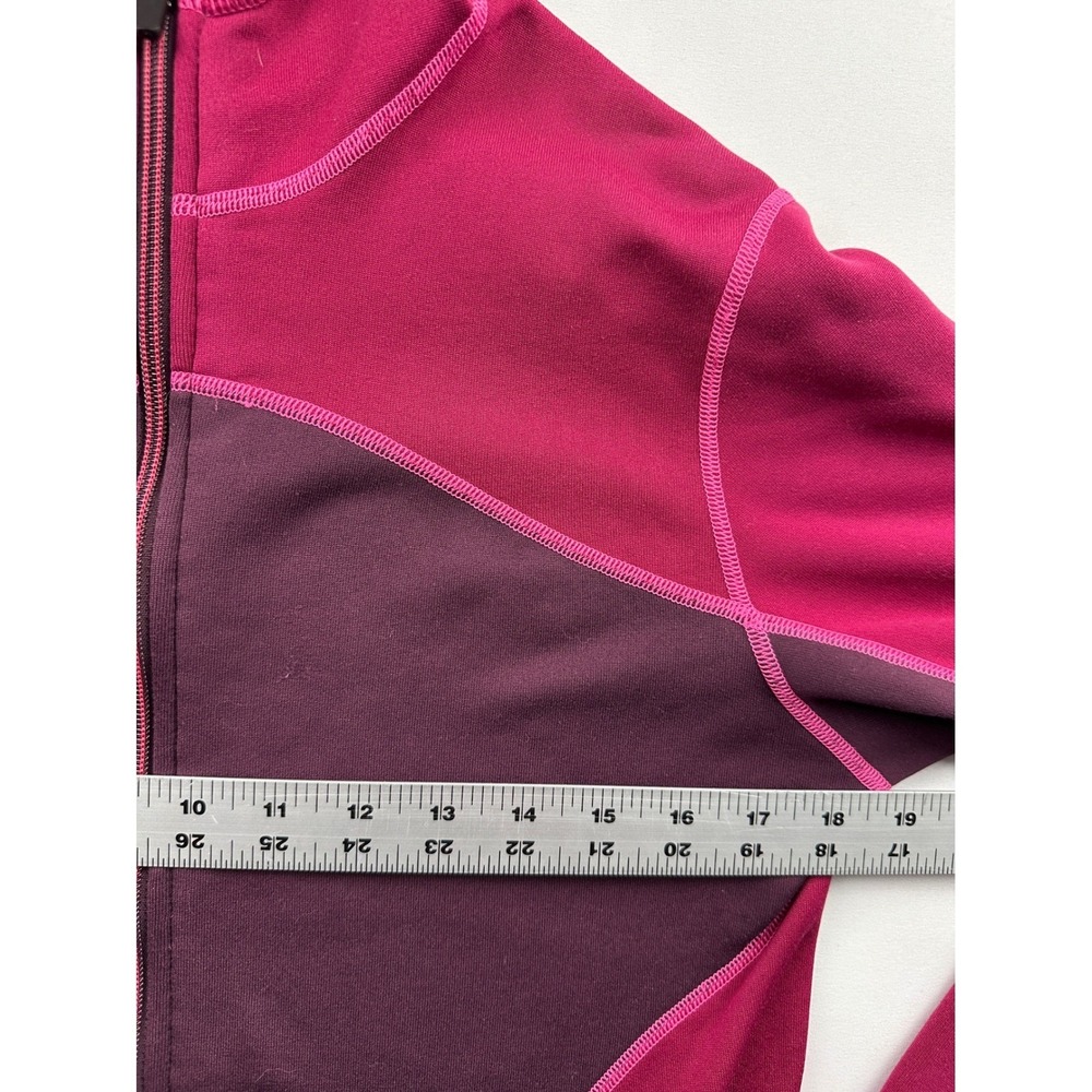 Patagonia Polartec Lightweight Full-Zip Hoody Deep Plum W's Medium Jacket - Picture 7 of 12